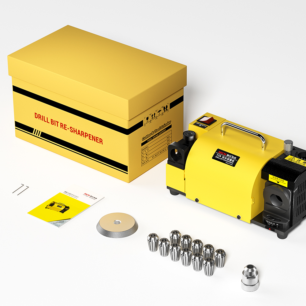Drill bit grinding method