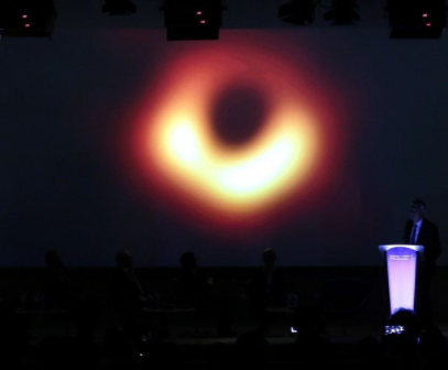 First image of a black hole named Science's Breakthrough of the Year
