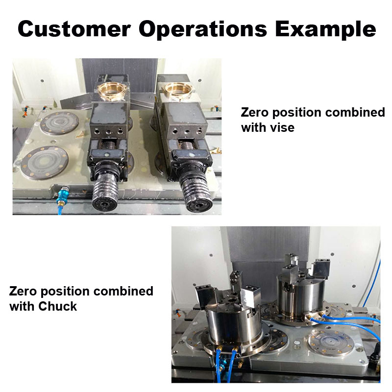Zero point system clamp chuck