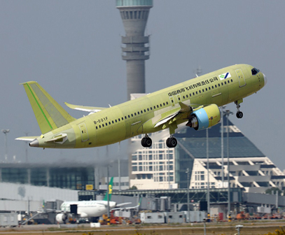 Test flight takes C919 closer to gaining prized airworthiness certification