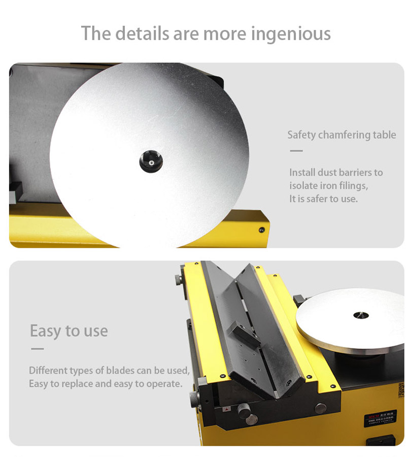 universal chamfering machine