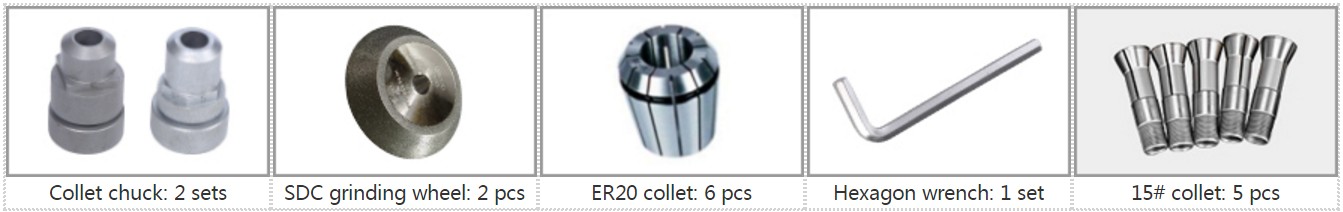 4 20 mm end mill grinder