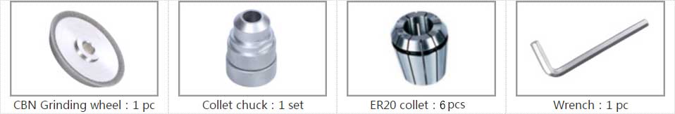 mrcm end mill sharpening machine
