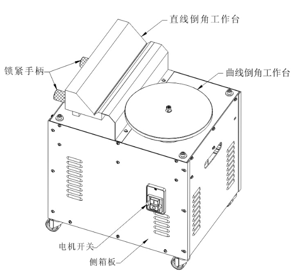 pipe beveling machine