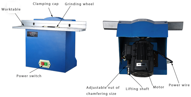 chamfering deburring machine