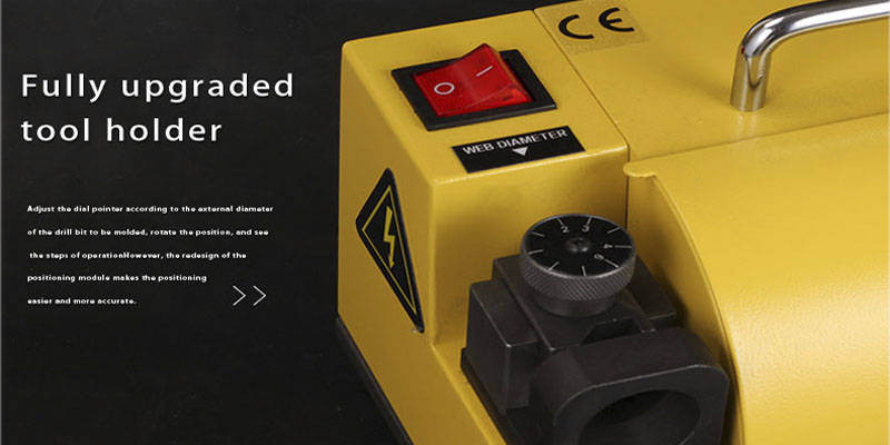 sharpen drill bit angle grinder