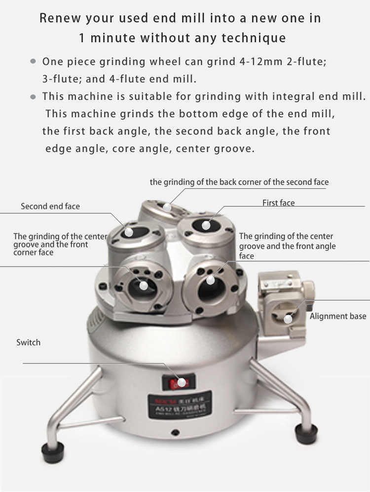 Milling Cutter Sharpening Machine