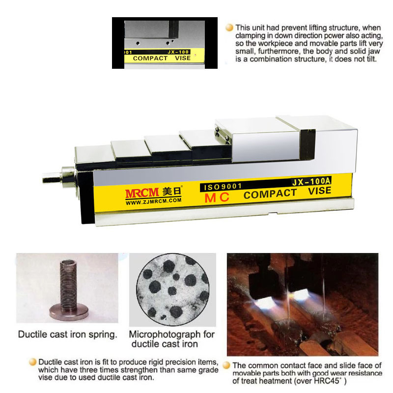 compact machanical vise