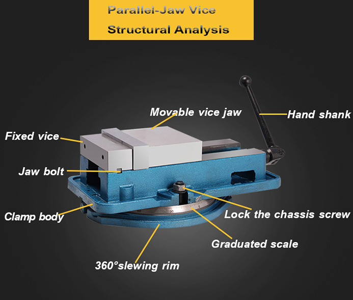 hydraulic precision vise